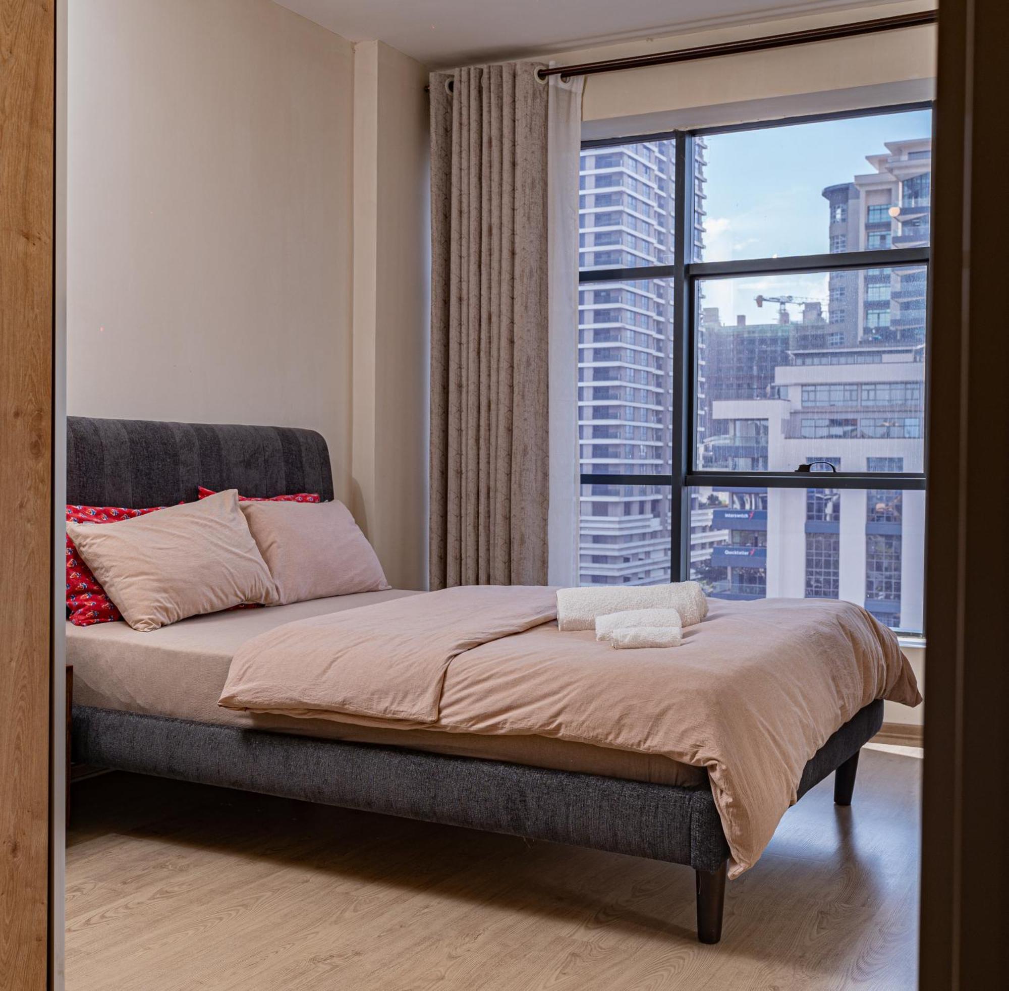 Elite One Bedroom Apartment,Swimming Pool, Gym, Workspace ,Wonderiss Homes Close Proximity To Gtc, Jw Mariott And Kempinski Nairobi Exterior photo